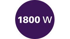 Power up to 1800W
