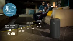 Tyst, även vid maximal effekt