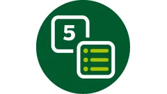 5 programmes prédéfinis