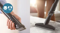 Brosse intégrée et acc. spécial meubles