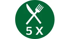 1,2 kg tilberedningskapacitet