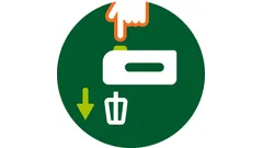Large eject button