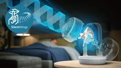 Ultra-quiet, as low as 23 dB