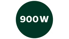 Krachtige motor van 900 W