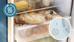 Defrost and reheat mode