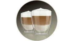 Mleczna pianka na 2 cappuccino