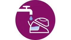 Fyll på vattenbehållaren när du vill