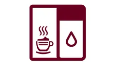 Integrierter Milchbehälter