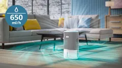 Befeuchtungsrate von 650 ml/h