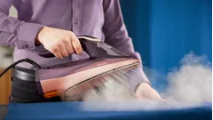 Jet de abur continuu, de până la 80 g/min