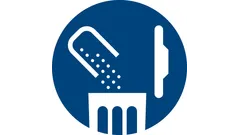 Egy lépésben üríthető portartály