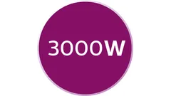 3000 W for rask oppvarming