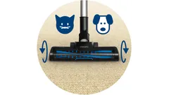 Djuprengörande turboborste