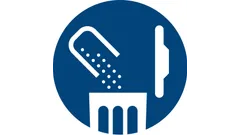 Leicht entleerbarer Staubbehälter