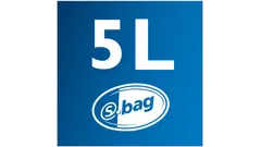 5 l dammkapacitet