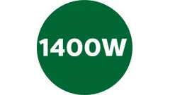 1400 W effekt