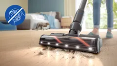 Borste som motverkar hårtrassel