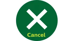 Annuleerknop voor direct uitschakelen