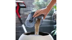 Hygienic emptying