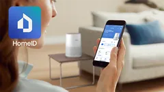 Verbonden met de HomeID app