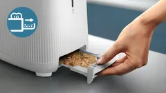 Herausnehmbare Krümelschublade