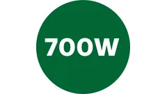 Kraftfull motor på 700 W