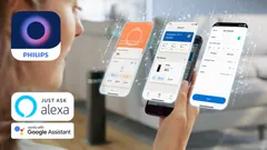 Ultimat kontroll med appen Philips Air+