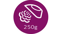 Effet pressing jusqu'à 250 g