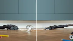 Deep reach under low furniture
