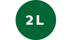 2 l glasbehållare