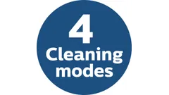 4 Reinigungsmodi
