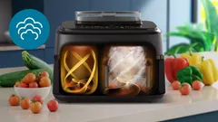 Steam-Funktion für schonendes Dampfgaren