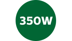 350 W motor