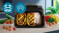 Steam- & Airfry-Funktion - Das beste aus zwei Welten vereint
