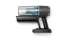 Turns into handheld vacuum