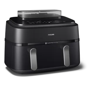 Airfryer Serie 5000 Friggitrice ad aria con doppio cestello 9.0L e cottura a vapore