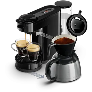 Switch Cafetera de monodosis y filtro