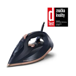 Řada&nbsp;7500 Žehlička&nbsp;HV (modrá/zlatá)