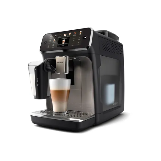 Série 5500 Noir Machine expresso broyeur, 20 boissons, carafe LatteGo