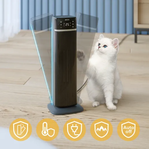 5000 Series Smart Tower Ceramic Heater Home life products Philips