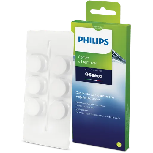 Koffieolie-verwijderingstabletten