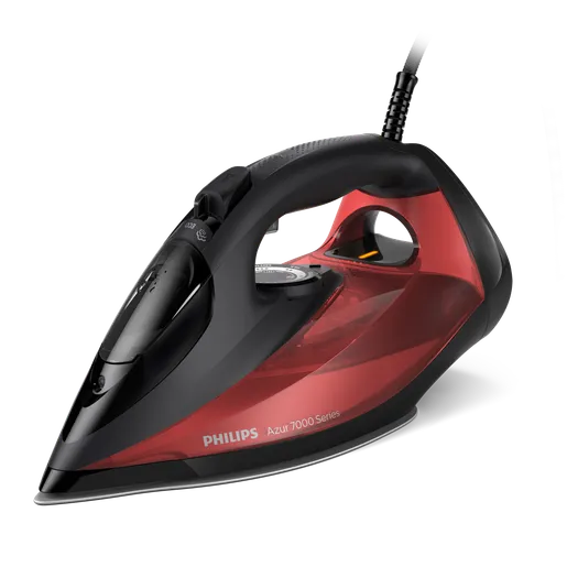 7000 Series HV Steam Iron Black/Red