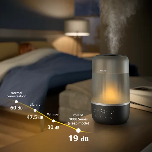 Philips Ultradźwiękowy nawilżacz powietrza Serii 1000