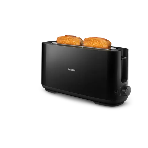 Daily Collection Toaster - long slot, black