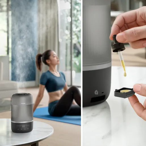 Philips Ultradźwiękowy nawilżacz powietrza Serii 1000