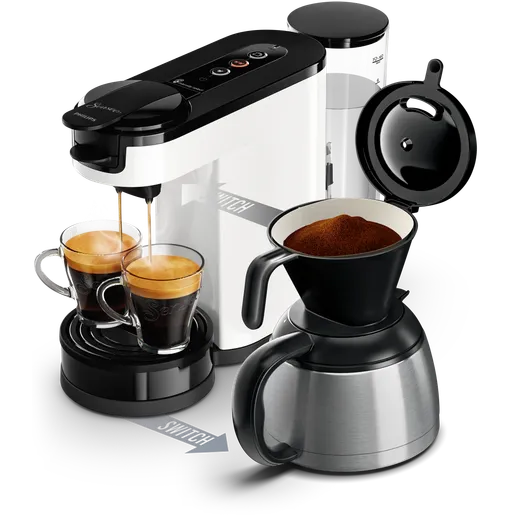 Switch Pad- und Filterkaffeemaschine