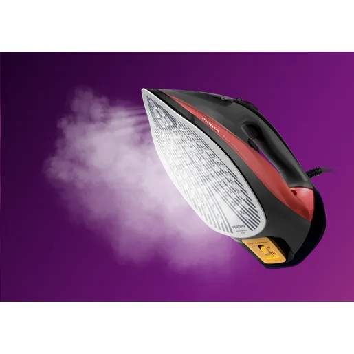 7000 Series HV Steam Iron Black/Red