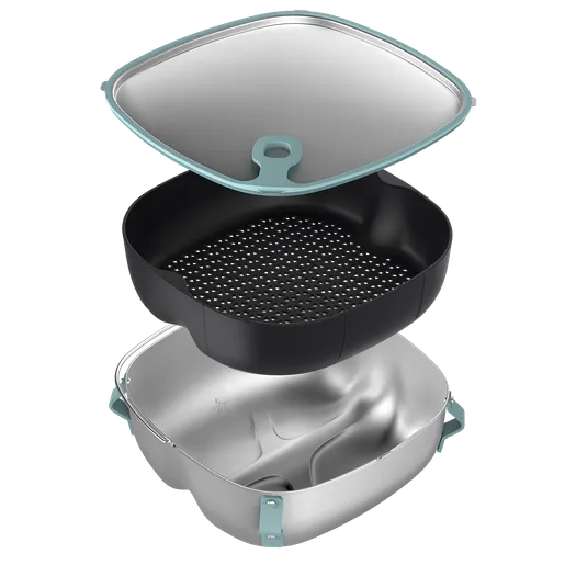 Accessory for Airfryer XXL 8.3L 2-in-1 Steam & Stir-fry Set