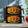 Gestapelde 2-mands 4000-serie Airfryer Airfryer