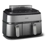 Airfryer 5000 Series Dual Basket med ånga
